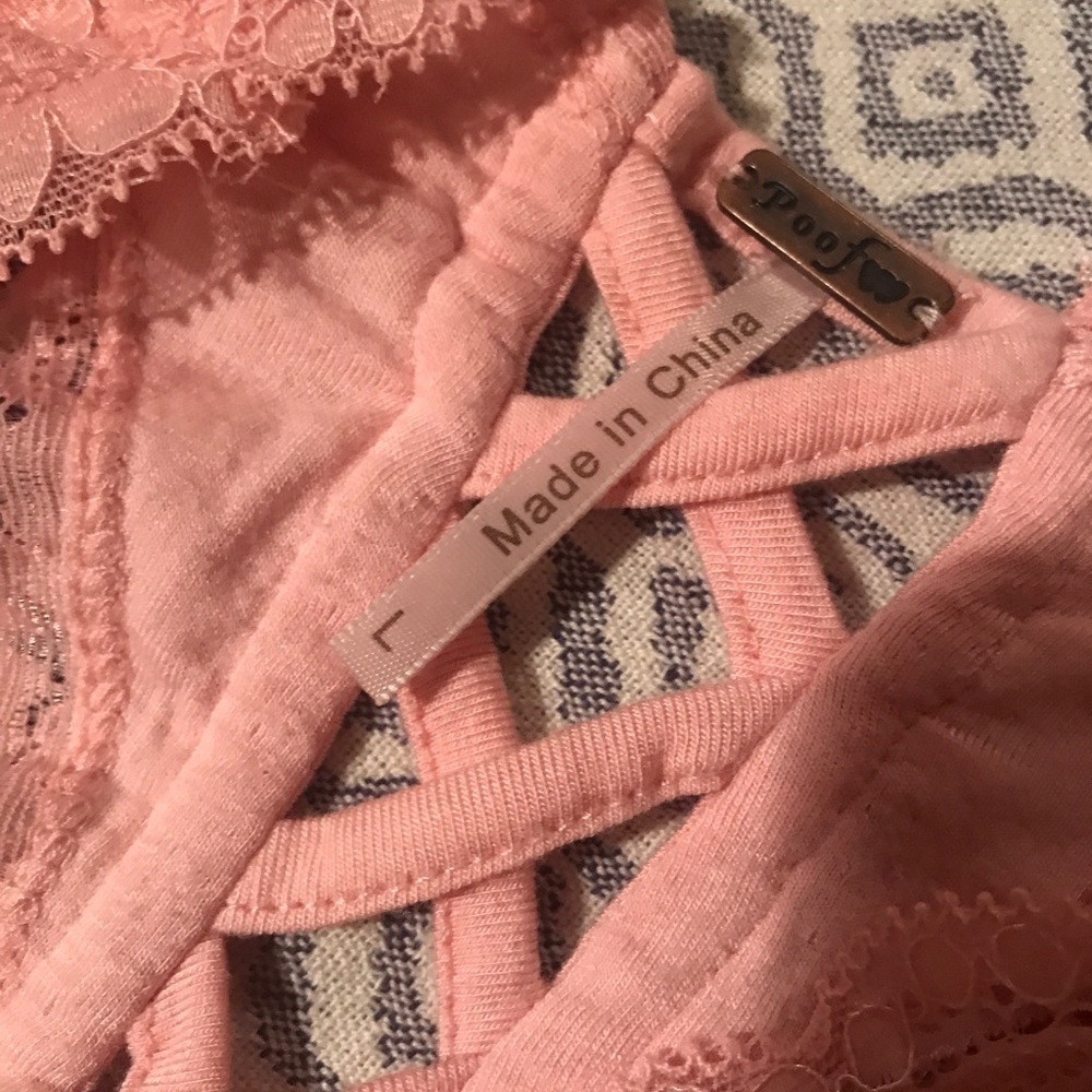 Poof! Bralette In Antique Pink​​​​​​​​​ - Picture 6 of 7